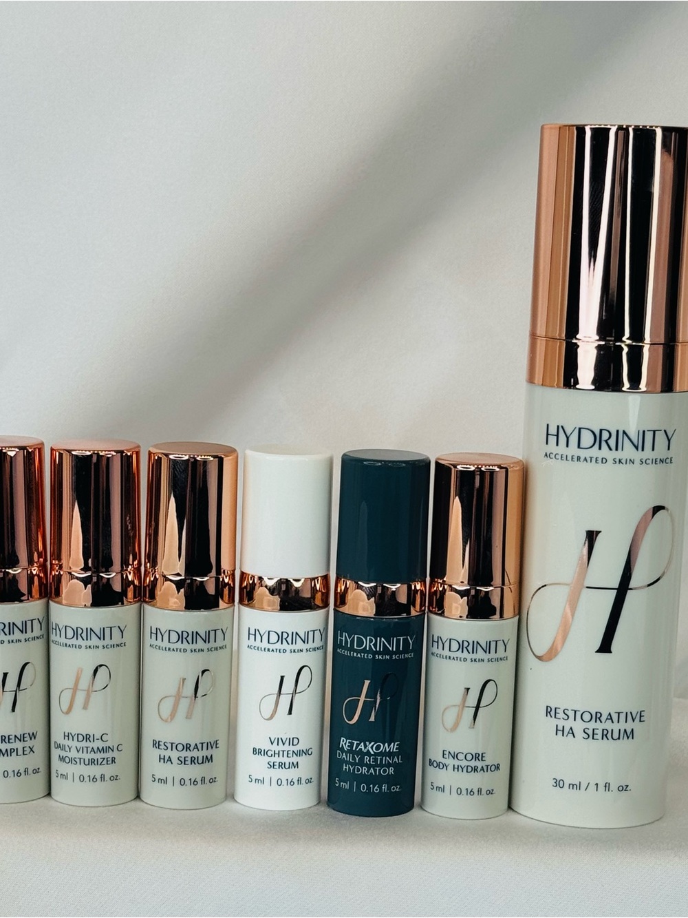 ✨ Hydrinity Skincare Discovery Collection + Restorative HA Serum | $240 Val ✨